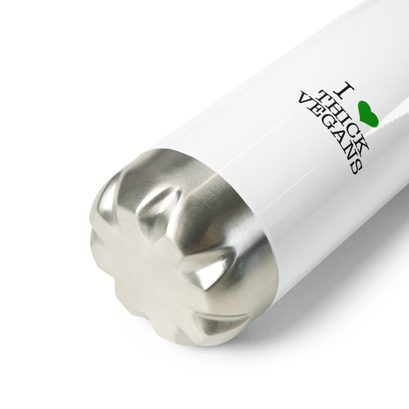 White Stainless Steel Water Bottle