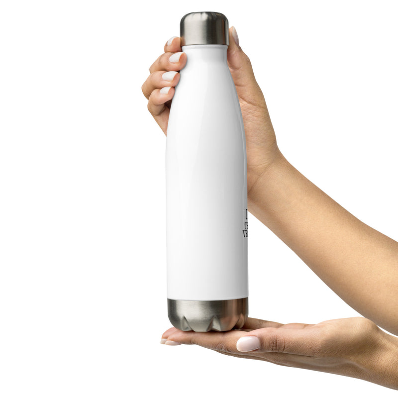 White Stainless Steel Water Bottle