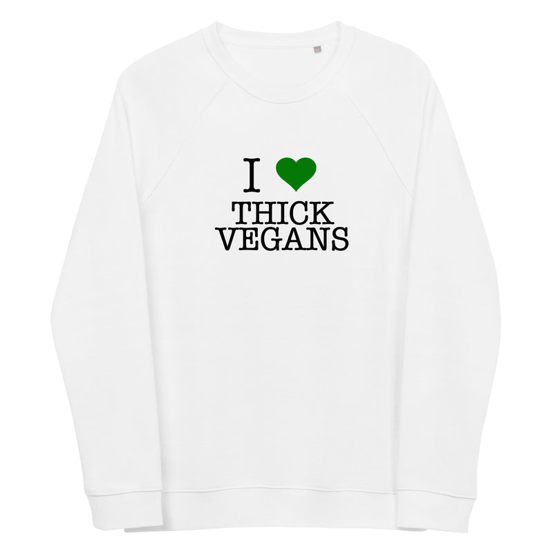 Unisex Organic Raglan Sweatshirt